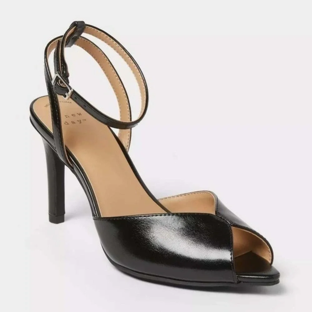 Women's Heels by A New‎ Day Virginia Black Size 6.5 New With Tags